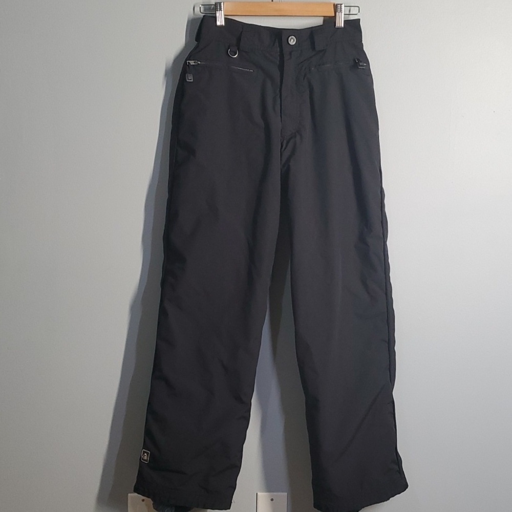 Twist Girls Snowpants Size Medium Black Insulated snow ski snowboarding Outdoor